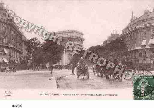 Ville de PARIS16, carte postale ancienne