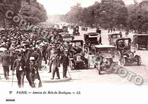 Ville de PARIS16, carte postale ancienne