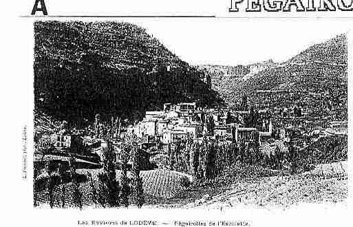 Ville de PEGAIROLLESDEL'ESCALETTE, carte postale ancienne