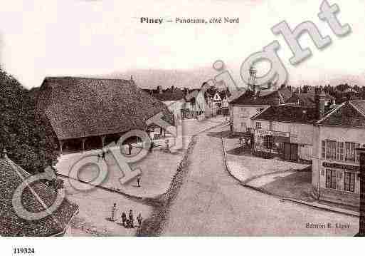 Ville de PINEY, carte postale ancienne