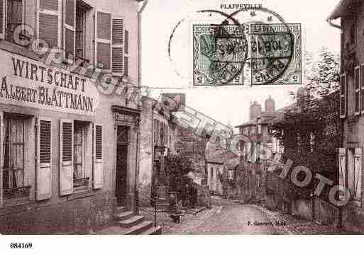 Ville de PLAPPEVILLE, carte postale ancienne