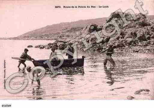 Ville de PLOGOFF, carte postale ancienne