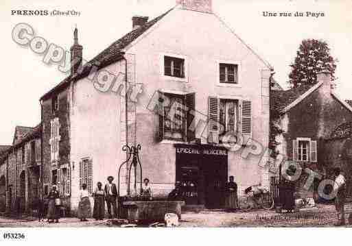 Ville de PRENOIS, carte postale ancienne