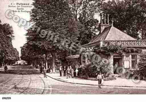 Ville de PUTEAUX, carte postale ancienne