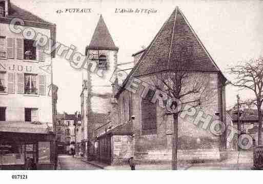 Ville de PUTEAUX, carte postale ancienne