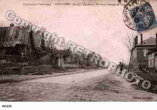 Ville de RIBECOURTDRESLINCOURT, carte postale ancienne