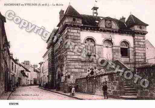 Ville de ROCHEFORTENYVELINES, carte postale ancienne