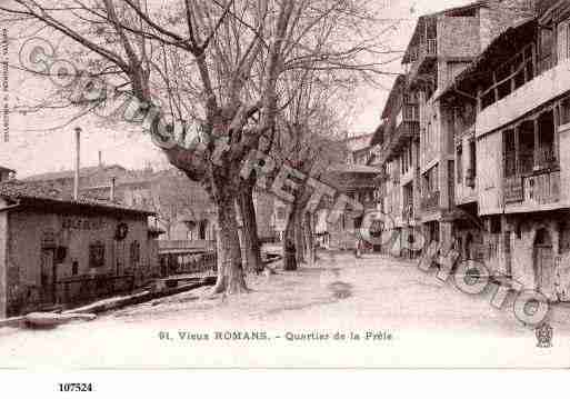 Ville de ROMANSSURISERE, carte postale ancienne