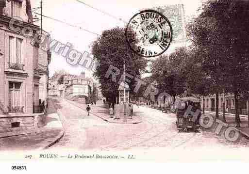 Ville de ROUEN, carte postale ancienne