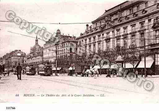 Ville de ROUEN, carte postale ancienne