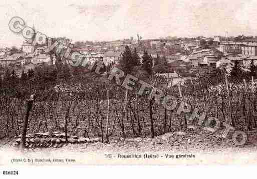 Ville de ROUSSILLON, carte postale ancienne