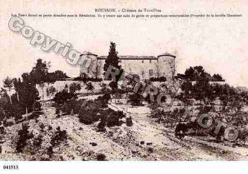 Ville de ROUSSON, carte postale ancienne Ville de ROUSSON, carte postale ancienne