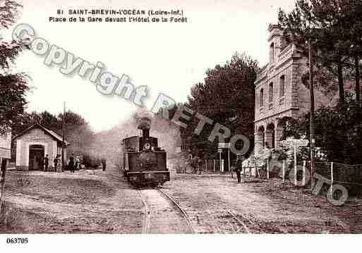 Ville de SAINTBREVINLESPINS, carte postale ancienne