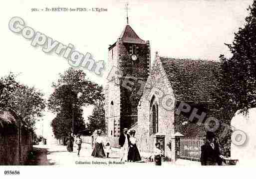 Ville de SAINTBREVINLESPINS, carte postale ancienne