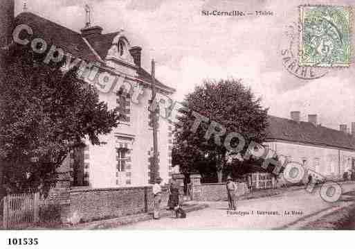 Ville de SAINTCORNEILLE, carte postale ancienne