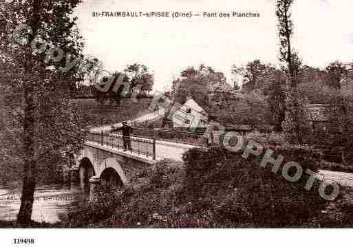 Ville de SAINTFRAIMBAULT, carte postale ancienne