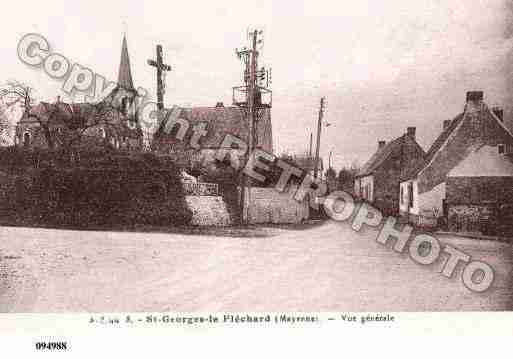 Ville de SAINTGEORGESLEFLECHARD, carte postale ancienne