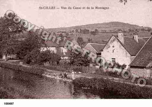 Ville de SAINTGILLES, carte postale ancienne