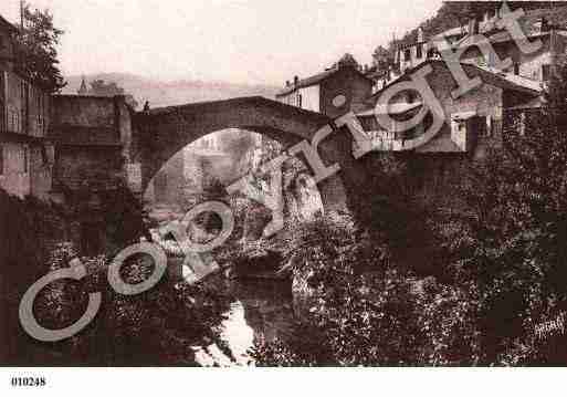 Ville de SAINTJEANDUBRUEL, carte postale ancienne