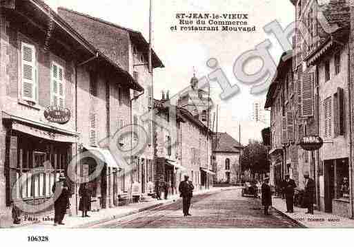 Ville de SAINTJEANLEVIEUX, carte postale ancienne