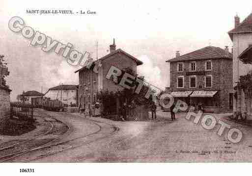 Ville de SAINTJEANLEVIEUX, carte postale ancienne