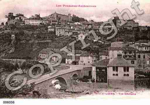 Ville de SAINTLIZIER, carte postale ancienne