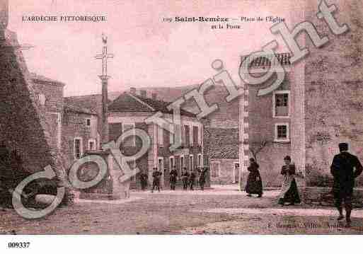 Ville de SAINTREMEZE, carte postale ancienne Ville de SAINTREMEZE, carte postale ancienne