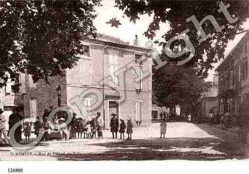 Ville de SAINTREMEZE, carte postale ancienne