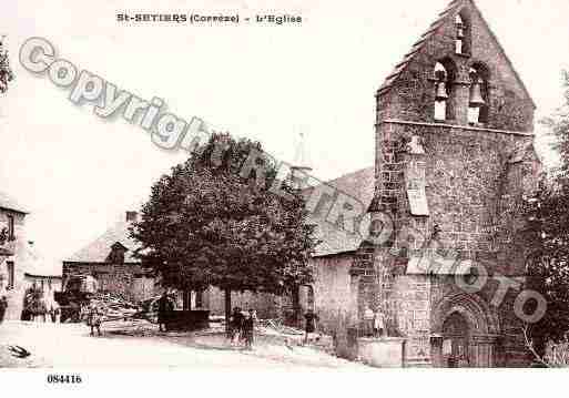 Ville de SAINTSETIERS, carte postale ancienne