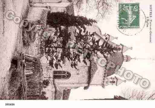 Ville de SISTELS, carte postale ancienne