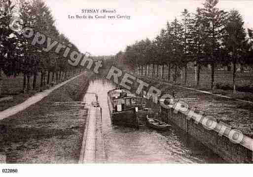 Ville de STENAY, carte postale ancienne