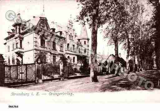 Ville de STRASBOURG, carte postale ancienne