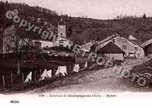 Ville de SYAM, carte postale ancienne