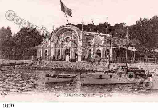 Ville de TAMARIS, carte postale ancienne