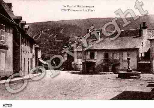 Ville de THIEZAC, carte postale ancienne