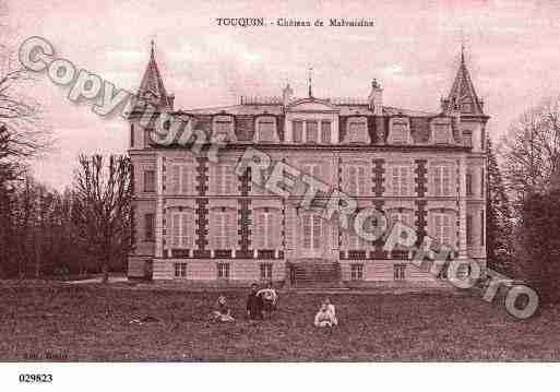 Ville de TOUQUIN, carte postale ancienne