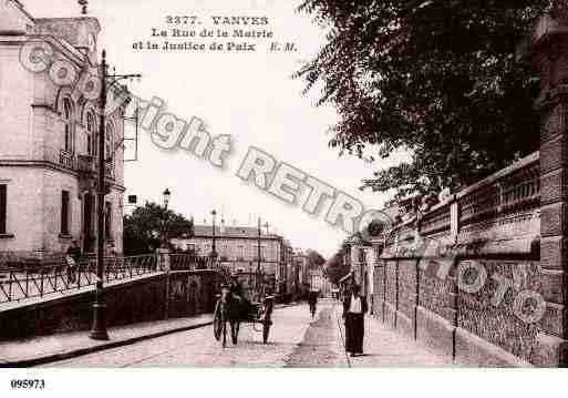 Ville de VANVES, carte postale ancienne