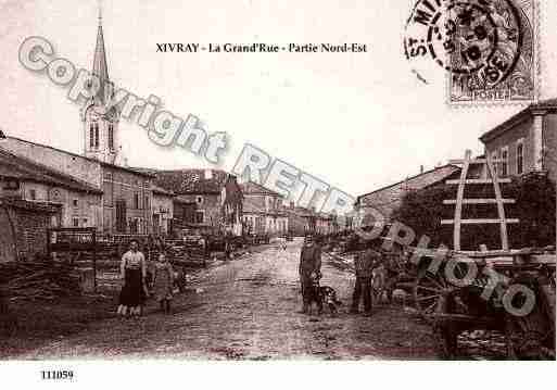 Ville de XIVRAYETMARVOISIN, carte postale ancienne