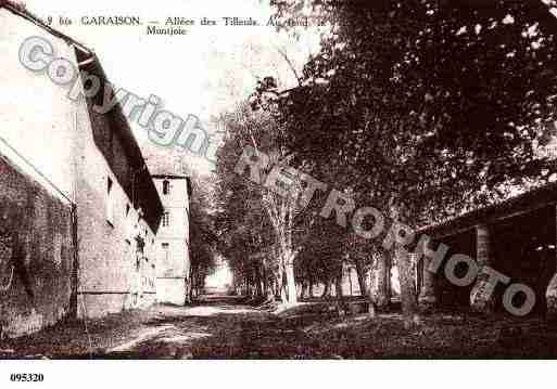 Ville de YOUX, carte postale ancienne