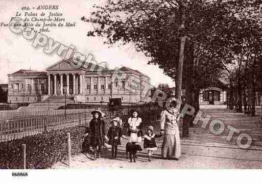 Ville de ANGERS, carte postale ancienne