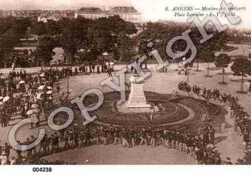 Ville de ANGERS, carte postale ancienne