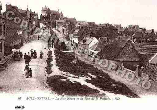 Ville de AULT, carte postale ancienne