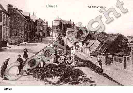 Ville de AULT, carte postale ancienne