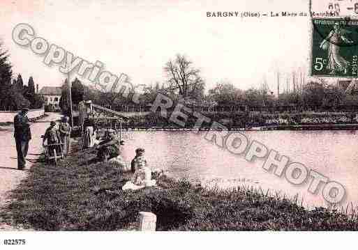 Ville de BARGNY, carte postale ancienne