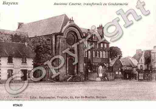 Ville de BAYEUX, carte postale ancienne