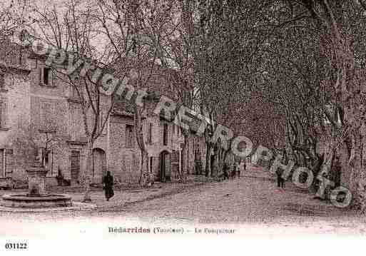 Ville de BEDARRIDES, carte postale ancienne