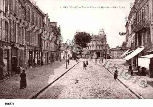 Ville de BERGERAC, carte postale ancienne