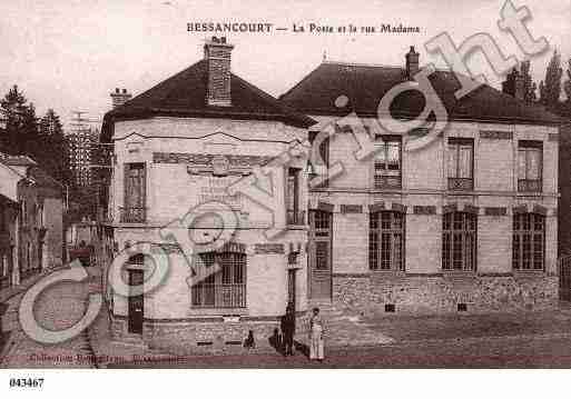 Ville de BESSANCOURT, carte postale ancienne