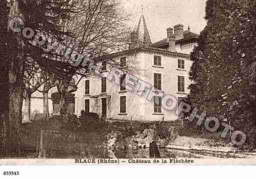 Ville de BLACE, carte postale ancienne