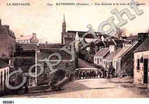 Ville de BOSTHOREL, carte postale ancienne Ville de BOSTHOREL, carte postale ancienne
